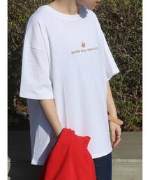 BEVERLY HILLS POLO CLUB | B.H POLO CLUB フロントロゴ刺繍 TEE(Tシャツ/カットソー)