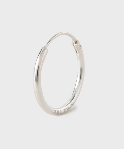 TAKEO KIKUCHI（タケオキクチ）の「【SILVER925】 ミニマルピアス　L（ピアス（両耳用）・メンズ・シルバー/ピンクゴールド・00）」の3枚目の写真