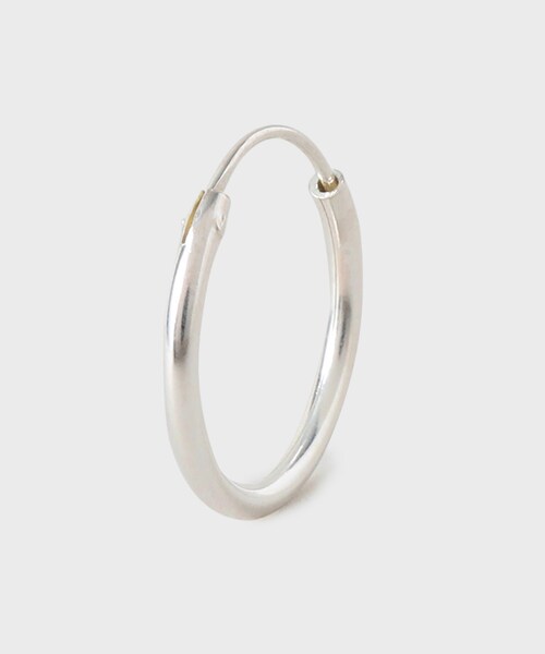 TAKEO KIKUCHI（タケオキクチ）の「【SILVER925】 ミニマルピアス　L（ピアス（両耳用）・メンズ・シルバー/ピンクゴールド・00）」の4枚目の写真