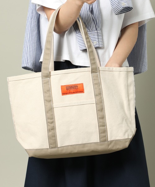 UNIVERSAL OVERALL(ユニバーサルオーバーオール)の「【UNIVERSAL OVERALL】UO TOTE BAG (MEDIUM) UVO-151(トートバッグ・メンズ・ブラック/ネイビー/ベージュ/オレンジ・FREE)」の11枚目の写真