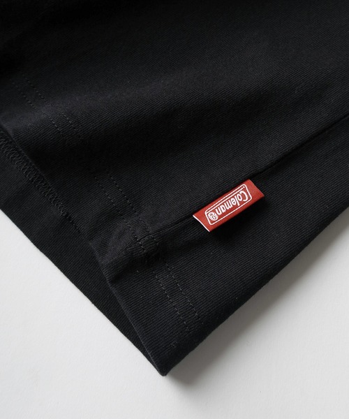 COLEMAN（コールマン）の「【Coleman/コールマン】 別注 ワンポイントロゴ刺繍＆ランタンイラスト バックプリント ポケット付き半袖Tシャツ/ クルーネックショートスリーブTシャツ/ルーズシルエット（Tシャツ/カットソー・メンズ・ブラック/ホワイト・M/L/XL）」の10枚目の写真
