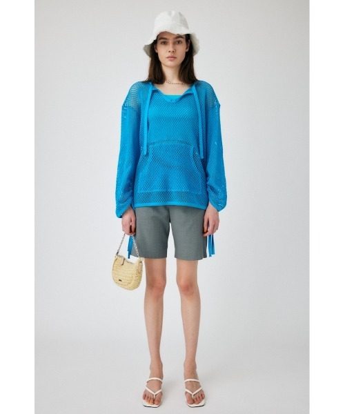 MOUSSY（マウジー）の「LOW RISE HALF パンツ（その他パンツ・レディース・ブラック/グレー・0/1/2）」の13枚目の写真