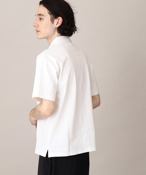 THE SHOP TK （ザ ショップ ティーケー ）の「◆【毛羽立ちにくい】スムーススキッパーポロシャツ（ポロシャツ・メンズ・ブルー/オフホワイト/ベージュ/ネイビー・04/03/02）」の22枚目の写真