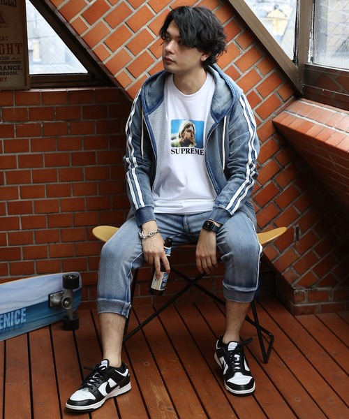 8(eight)(エイト)の「ラインデニムパーカー(パーカー・メンズ・ネイビー系/ネイビー・MEDIUM/X-LARGE/SMALL/LARGE)」の21枚目の写真