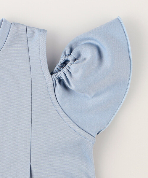 COMME CA ISM（コムサイズム）の「肩出しデザインワンピース（ワンピース・キッズ・サックスブルー/ネイビー・110cm/120cm/130cm/140cm/150cm）」の5枚目の写真