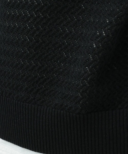 BAYFLOW（ベイフロー）の「シアーニットベスト（ベスト・メンズ・ベージュ/ブラック・FREE）」の13枚目の写真