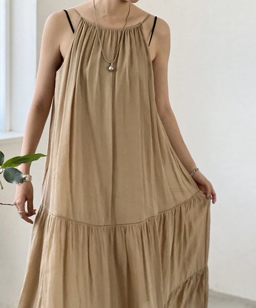 セール】RAMIE COTTON MAXI ワンピース（ワンピース）｜Plage