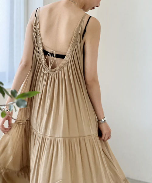 セール】RAMIE COTTON MAXI ワンピース（ワンピース）｜Plage