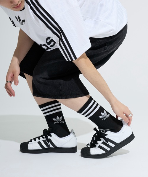 ミッドカット クルーソックス 3足組 / アディダスオリジナルス adidas