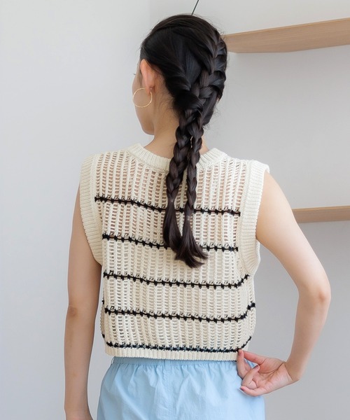 penultimate 24ss exclusive ニットベスト penultimate 24ss exclusive ニットベスト
