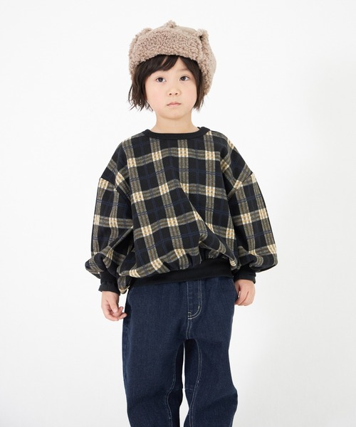 MAKE YOUR DAY（メイクユアデイ）の「ボアパイロットキャップ（キャップ・キッズ・アイボリー/ブラック/ブラウン/ベージュ・56/52/50/54）」の11枚目の写真