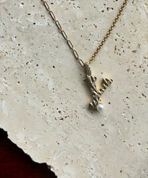 Chapeau d' O（シャポードオー）の「Chapeau d' O INITIAL NECKLACE / シャポードオー（ネックレス）」