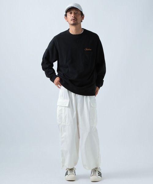 BAYFLOW(ベイフロー)の「M-65ワイドカーゴパンツ(カーゴパンツ・メンズ・カーキ/ブラック/オフホワイト・MEDIUM/LARGE)」の21枚目の写真