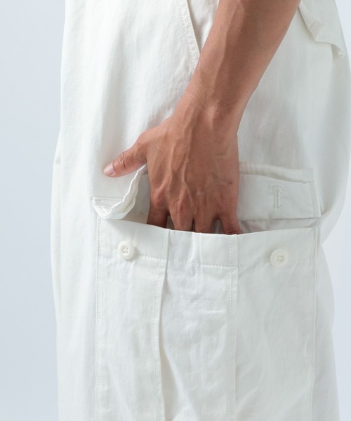 BAYFLOW(ベイフロー)の「M-65ワイドカーゴパンツ(カーゴパンツ・メンズ・カーキ/ブラック/オフホワイト・MEDIUM/LARGE)」の22枚目の写真