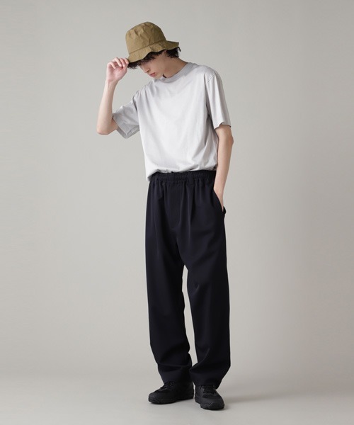 MARGARET HOWELL（マーガレットハウエル）の「HIGHDENSE COTTON POPLIN（ハット・メンズ・ブラウン系その他4・FREE）」の6枚目の写真