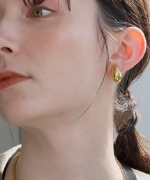 Phoebe | 【金属アレルギー対応】プランプフープイヤリング(イヤリング)