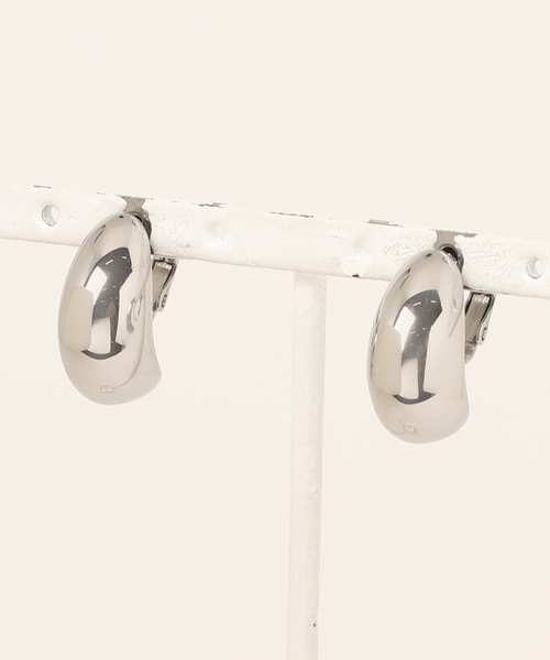 Phoebe（フィービィー）の「【金属アレルギー対応】プランプフープイヤリング　ゴールド/サージカルステンレス（イヤリング・レディース・シルバー/イエローゴールド・FREE）」の16枚目の写真