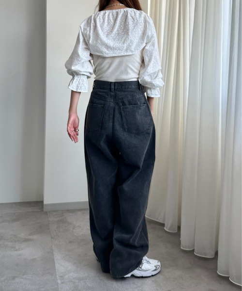 apres jour mignon(アプレジュールミニョン)の「コットンレースボレロ【ZOZOTOWN限定アイテム】(シャツ/ブラウス・レディース・ブラック/オフホワイト・X-LARGE/フリー)」の10枚目の写真