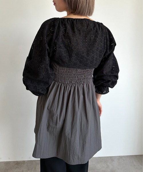 apres jour mignon(アプレジュールミニョン)の「コットンレースボレロ【ZOZOTOWN限定アイテム】(シャツ/ブラウス・レディース・ブラック/オフホワイト・X-LARGE/フリー)」の15枚目の写真