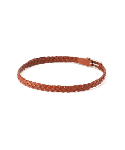 AVIREX（アヴィレックス）の「MESH COW LEATHER BELT/メッシュ牛革レザーベルト（ベルト・レディース・ブラック/キャメル・F）」の5枚目の写真