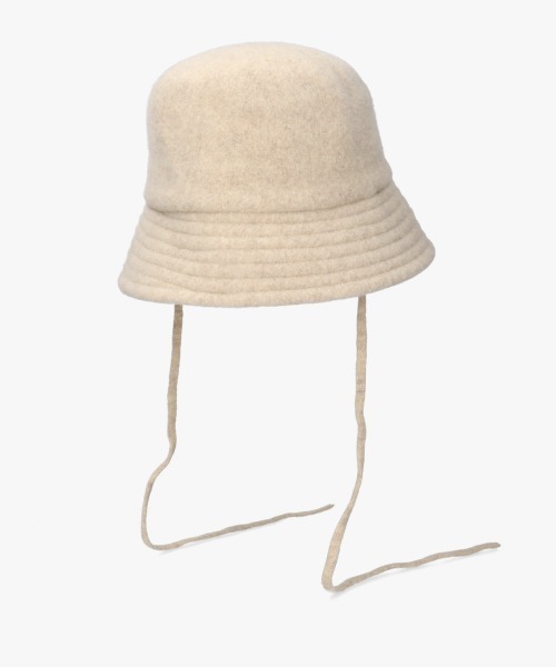 milsa(ミルサ)の「milsa バスクバケットハット(ハット・レディース・ホワイト/ベージュ/ブラック・58cm)」の11枚目の写真
