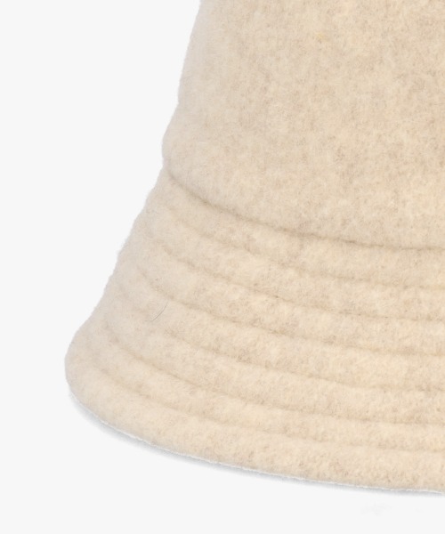 milsa(ミルサ)の「milsa バスクバケットハット(ハット・レディース・ホワイト/ベージュ/ブラック・58cm)」の17枚目の写真