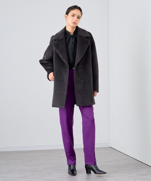 セール】アルパカシャギーコクーンコート（その他アウター）｜ANAYI