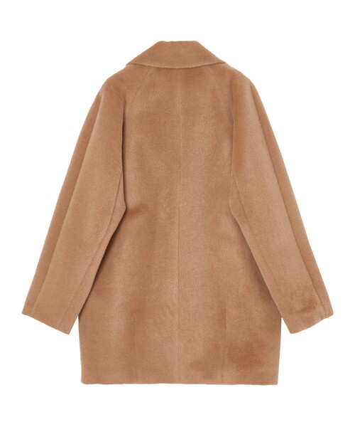 ANAYI アルパカシャギーコクーンコート　キャメル　36 ANAYI アルパカシャギーコクーンコート キャメル 36 アナイアルパカ