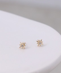 ブライトスターK18ポストピアス