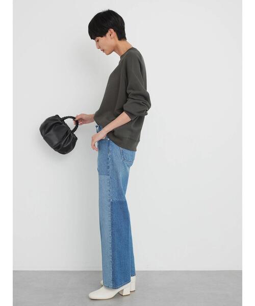 AMERICAN HOLIC（アメリカンホリック）の「パッチワーク加工デニムパンツ（デニムパンツ・レディース・インディゴブルー・M/L/S）」の14枚目の写真