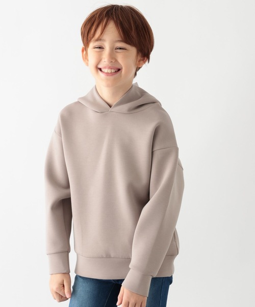 GLOBAL WORK（グローバルワーク）の「ライトクッション／プルオーバーパーカー/907704（パーカー・キッズ・サックスブルー/アイボリー/ベージュ/ブルー/チャコールグレー・120cm/110cm/160cm/150cm/100cm/130cm/140cm）」の3枚目の写真