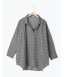 Samansa Mos2 | 柄アソート後ろ開きスキッパーチュニック(チュニック)