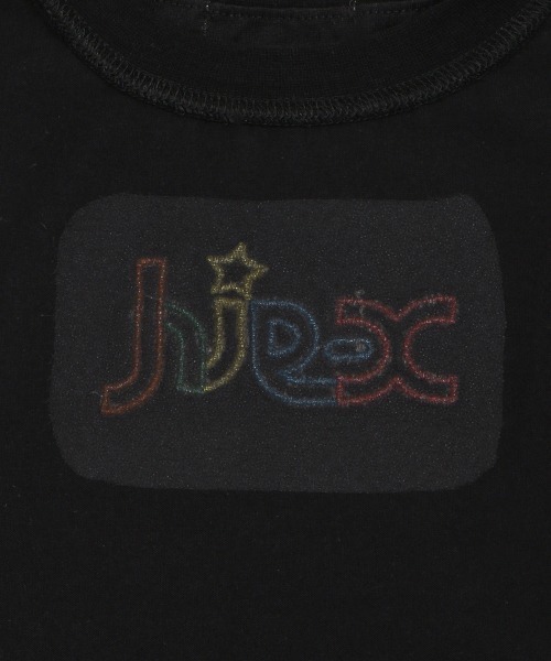 X-girl Stages（エックスガールステージス）の「レインボーロゴ刺しゅう長袖Ｔシャツ（Tシャツ/カットソー・キッズ・ホワイト/ブラック・110cm/90cm/100cm/130cm/120cm/140cm）」の7枚目の写真