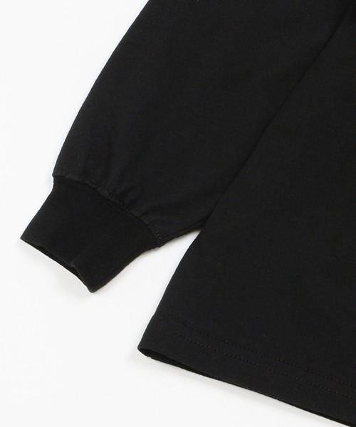 X-girl Stages（エックスガールステージス）の「レインボーロゴ刺しゅう長袖Ｔシャツ（Tシャツ/カットソー・キッズ・ホワイト/ブラック・110cm/90cm/100cm/130cm/120cm/140cm）」の8枚目の写真