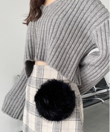 Heather | サークルファーショルダーBAG　980643(ショルダーバッグ)