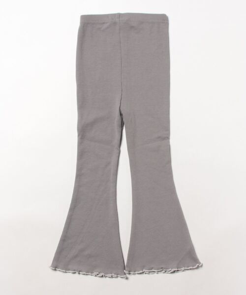 URBAN CHERRY（アーバンチェリー）の「【伸縮性・保温性バツグン】リブカットソーフレアレギンスパンツ（その他パンツ・キッズ・グレー/ブラック/ベージュ/ブラウン・150cm/110cm/120cm/130cm/140cm）」の20枚目の写真