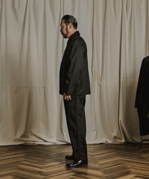 BELLWOODMADE(ベルウッドメイド)の「【難燃 加工 FIRE PROOF】HUNTING JACKET ハンティングジャケット(カバーオール・メンズ・ブラック・M/L/XL)」の13枚目の写真