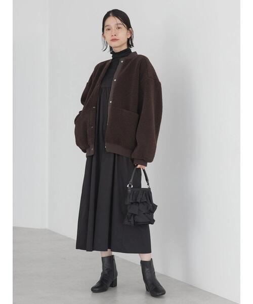 AMERICAN HOLIC（アメリカンホリック）の「ボアショートブルゾン（その他アウター・レディース・ブラウン/ライトベージュ・L/M）」の21枚目の写真