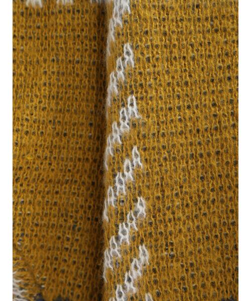 BEVERLY HILLS POLO CLUB（ビバリーヒルズポロクラブ）の「【別注】BHPC モヘヤタッチチェックニットカーディガン（カーディガン/ボレロ・レディース・ネイビー/ブラウン/マスタード・FREE）」の15枚目の写真