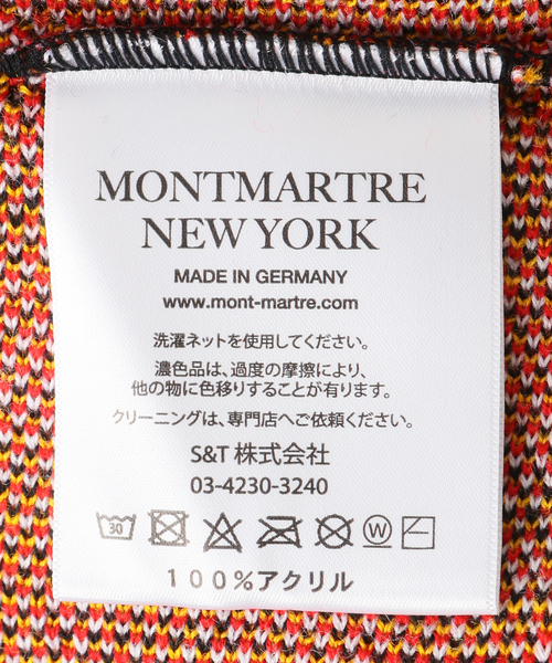 MONTMARTRE NEW YORK】Cynicism Scarf：マフラー（マフラー