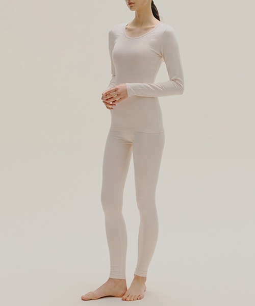 aimoha(アイモハ)の「秋冬保温 男女パジャマ フィットウェア(ルームウェア/パジャマ・レディース・グリーン/オフホワイト/ブラック/ピンク/ダークグレー/グレー/ネイビー・LARGE/MEDIUM/X-LARGE/XX-LARGE)」の2枚目の写真