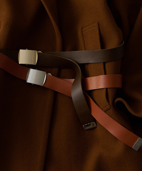 Hoaw.】レザーガチャベルト（ベルト）｜Whim Gazette（ウィムガゼット