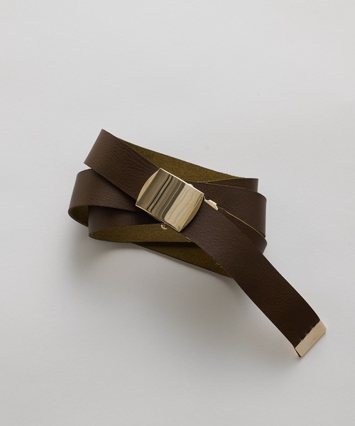 Hoaw.】レザーガチャベルト（ベルト）｜Whim Gazette（ウィムガゼット