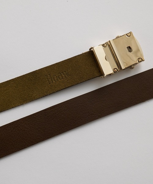 Hoaw.】レザーガチャベルト（ベルト）｜Whim Gazette（ウィムガゼット