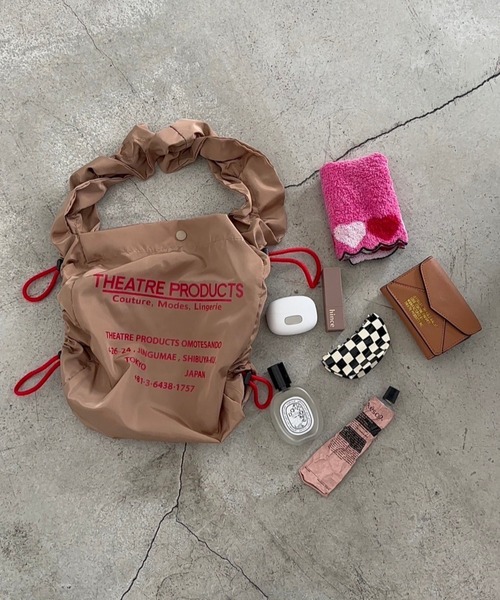 THEATRE PRODUCTS（シアタープロダクツ）の「フリルクロスワンショルダー-S-（ショルダーバッグ・レディース・ブラック/ベージュ/アイボリー・FREE）」の17枚目の写真
