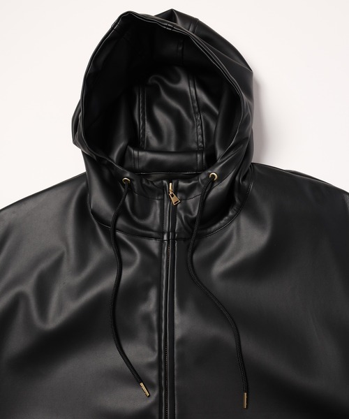 CULLNI（クルニ）の「24-SS-045B / Faux Leather Layered half
