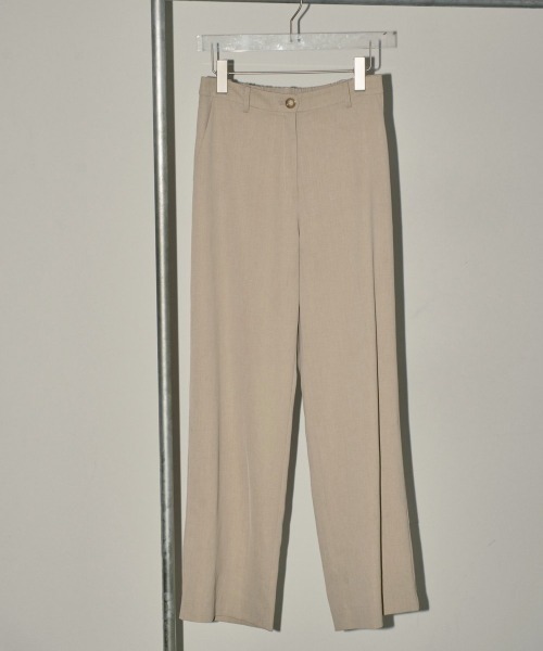 TODAYFUL（トゥデイフル）の「TODAYFUL　Easy Chambray Trousers イージーシャンブレートラウザーズ/12410718（その他パンツ・レディース・オートミール/ブラック・36/38）」の7枚目の写真