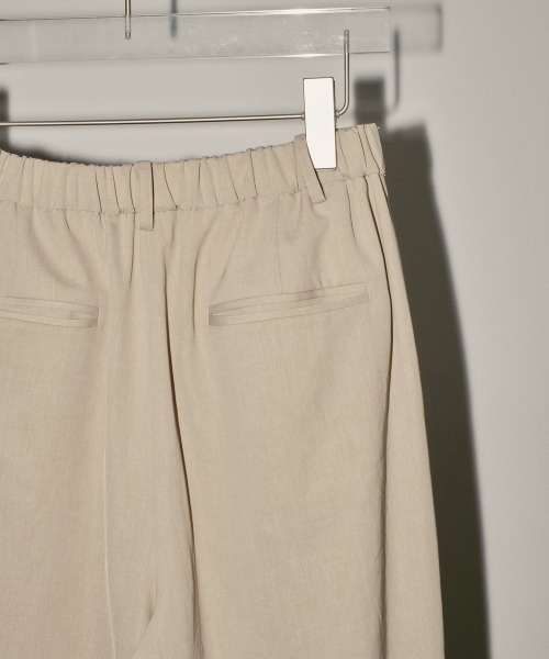 TODAYFUL（トゥデイフル）の「TODAYFUL　Easy Chambray Trousers イージーシャンブレートラウザーズ/12410718（その他パンツ・レディース・オートミール/ブラック・36/38）」の9枚目の写真