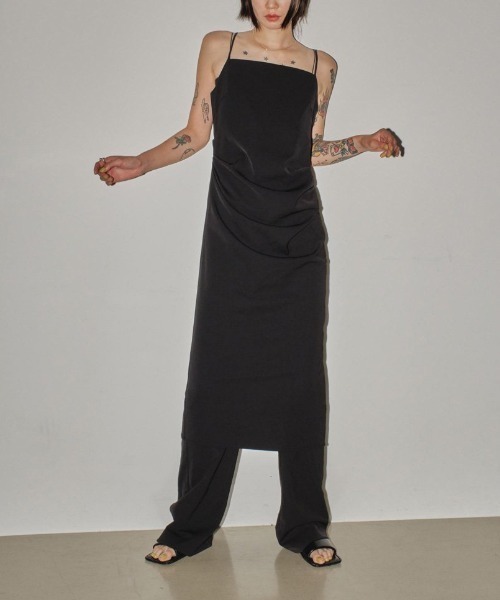 TODAYFUL（トゥデイフル）の「TODAYFUL　Easy Chambray Trousers イージーシャンブレートラウザーズ/12410718（その他パンツ・レディース・オートミール/ブラック・36/38）」の4枚目の写真