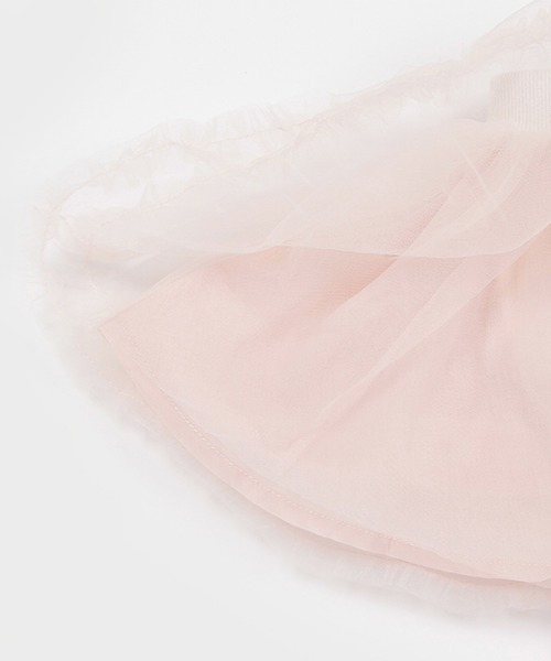 petit main（プティマイン）の「【リンク】レギンスつきチュールスカート(キッズ)（スカート・キッズ・ライトグリーン/アイボリー/ライトピンク・80ｃｍ/90cm/110cm/100cm/120cm/130cm）」の7枚目の写真